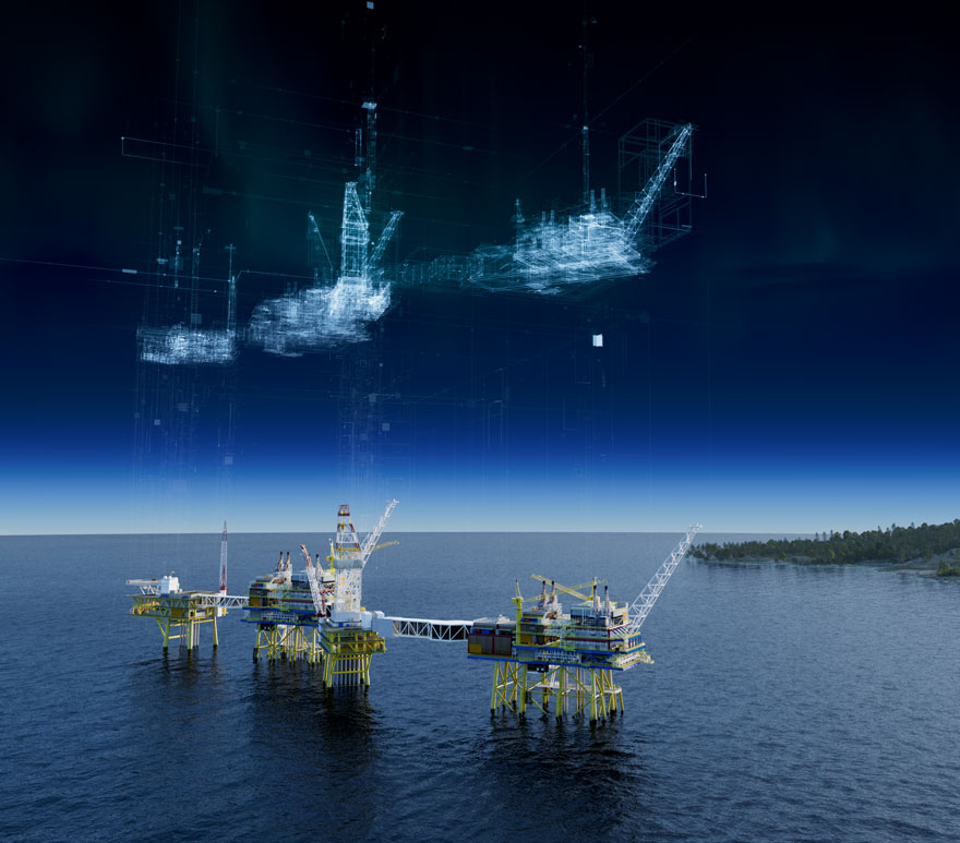 oil rig